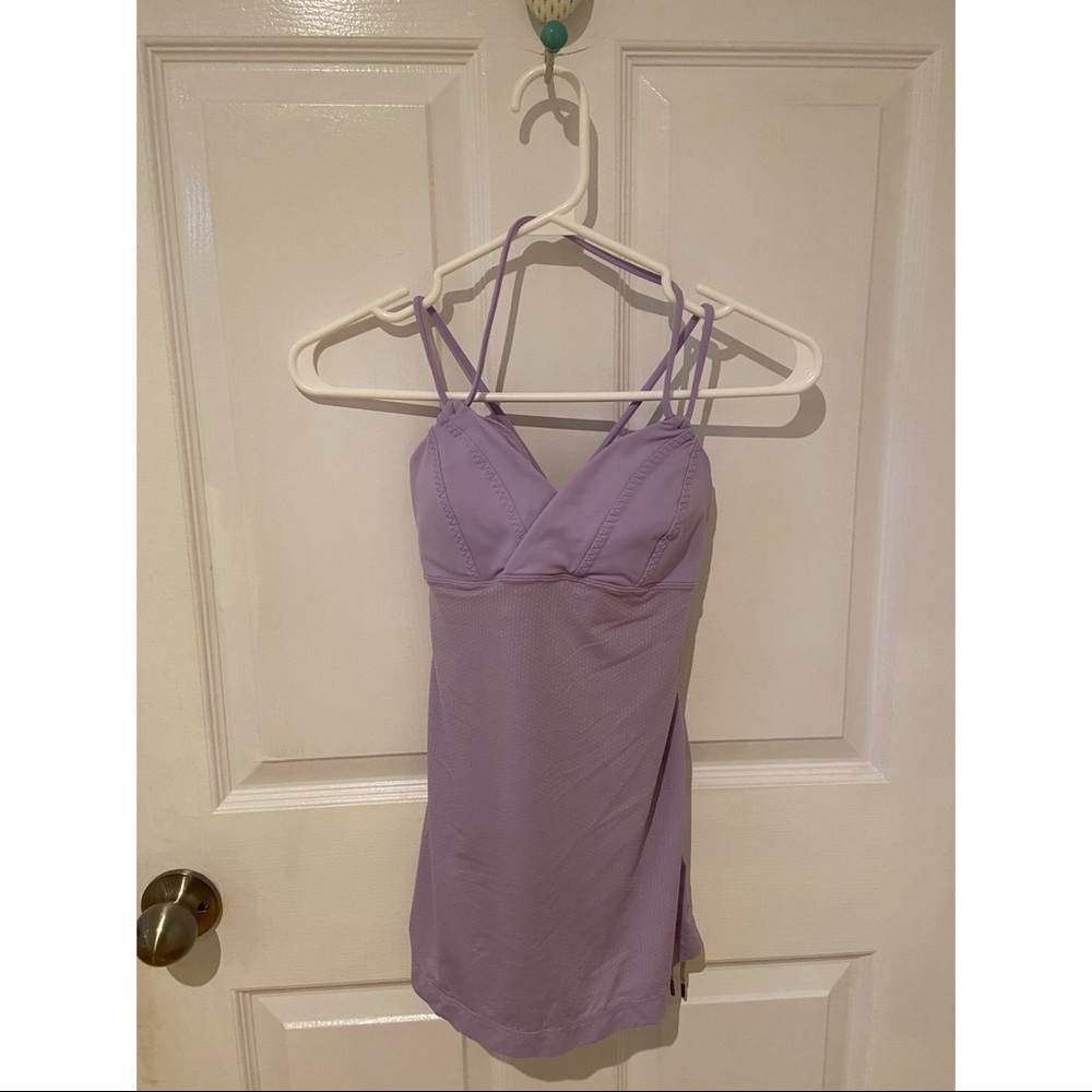 Size 4 lululemon lilac tank top
